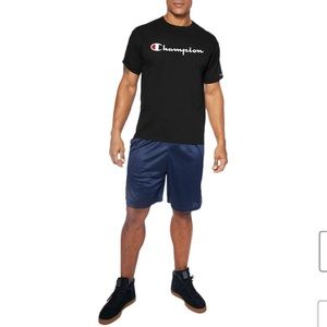CHAMPION BLACK T-SHIRT SZ-M